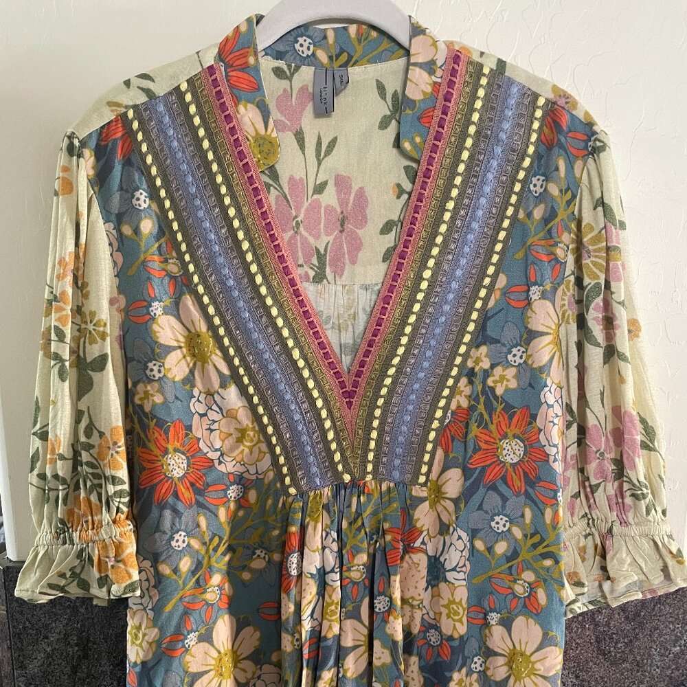 Blink London Embroidered Blouse Size S